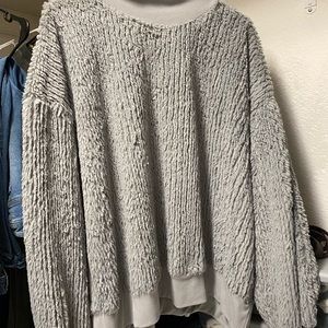 crown and ivy fluffy sweater